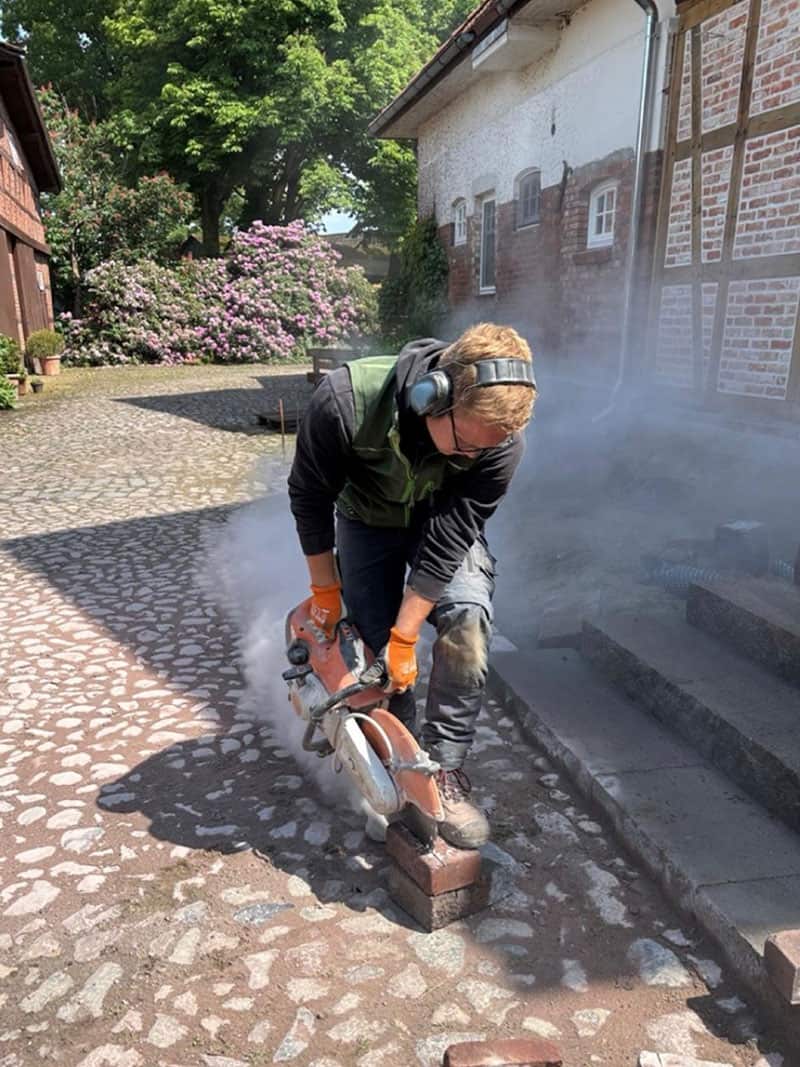 Pflasterarbeiten